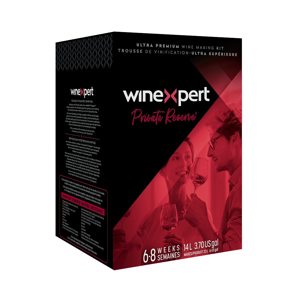 Private Reserve Wine Making Kit Packaging